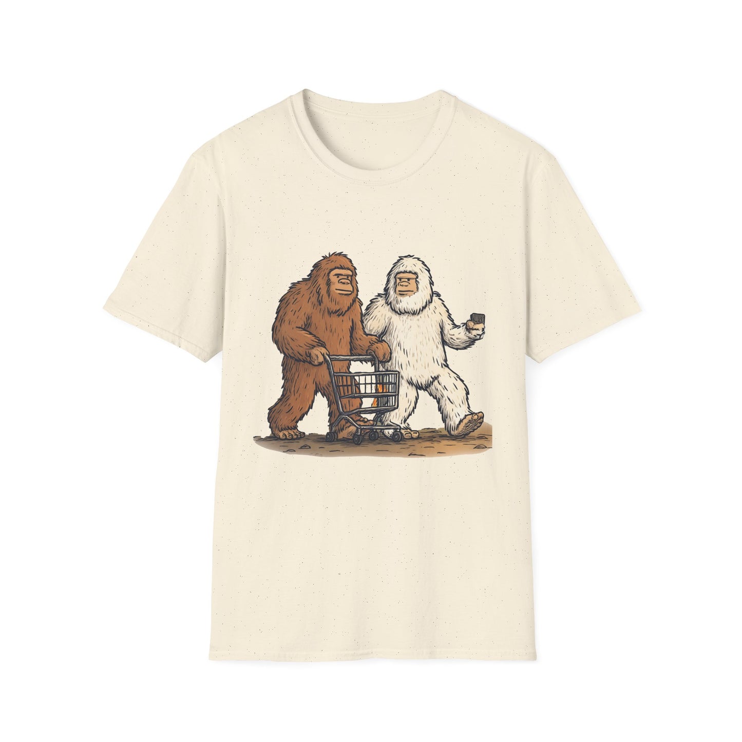 Bigfoot & Yeti T-Shirt, Gift for Sasquatch Lovers, Casual Wear, Geeky Apparel, Outdoor Adventure Tee