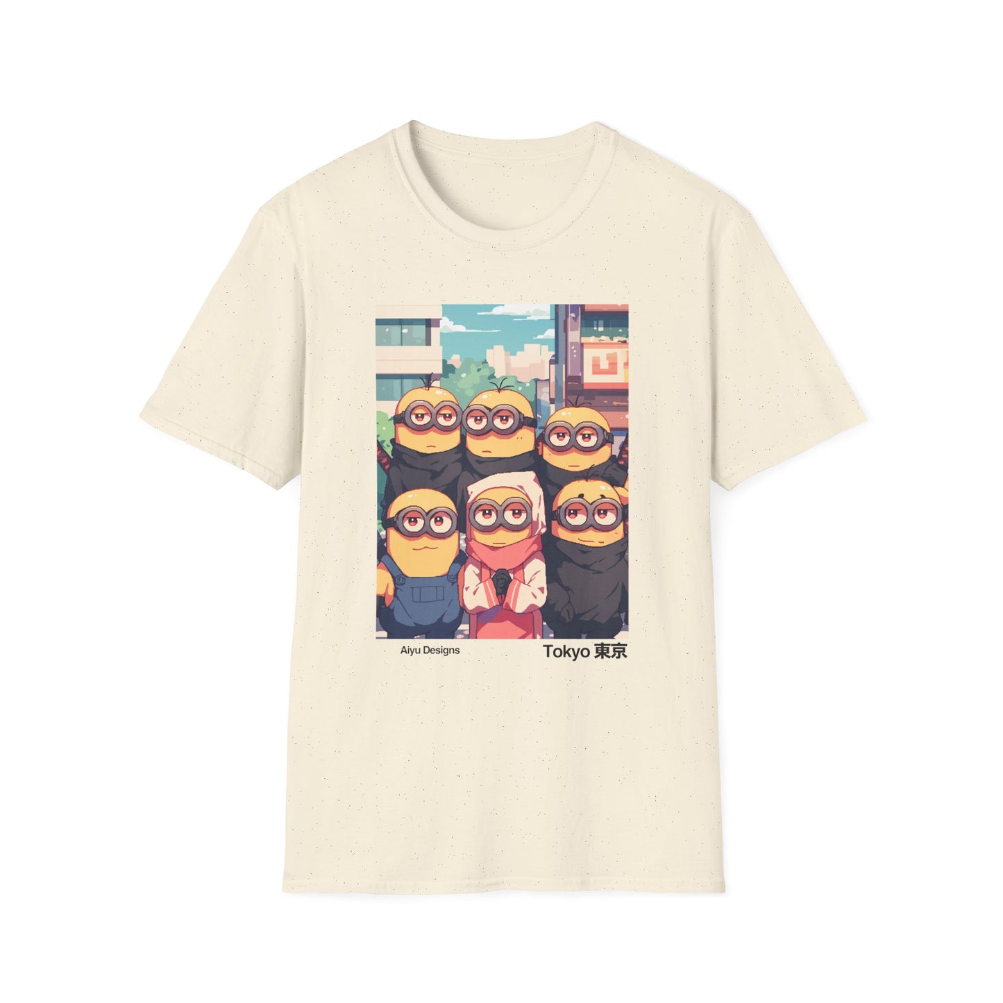 Tokyo Minion T-Shirt, Fun Graphic Tee, Anime Merch, Gift for Fans, Casual Wear, Street Style Fashion