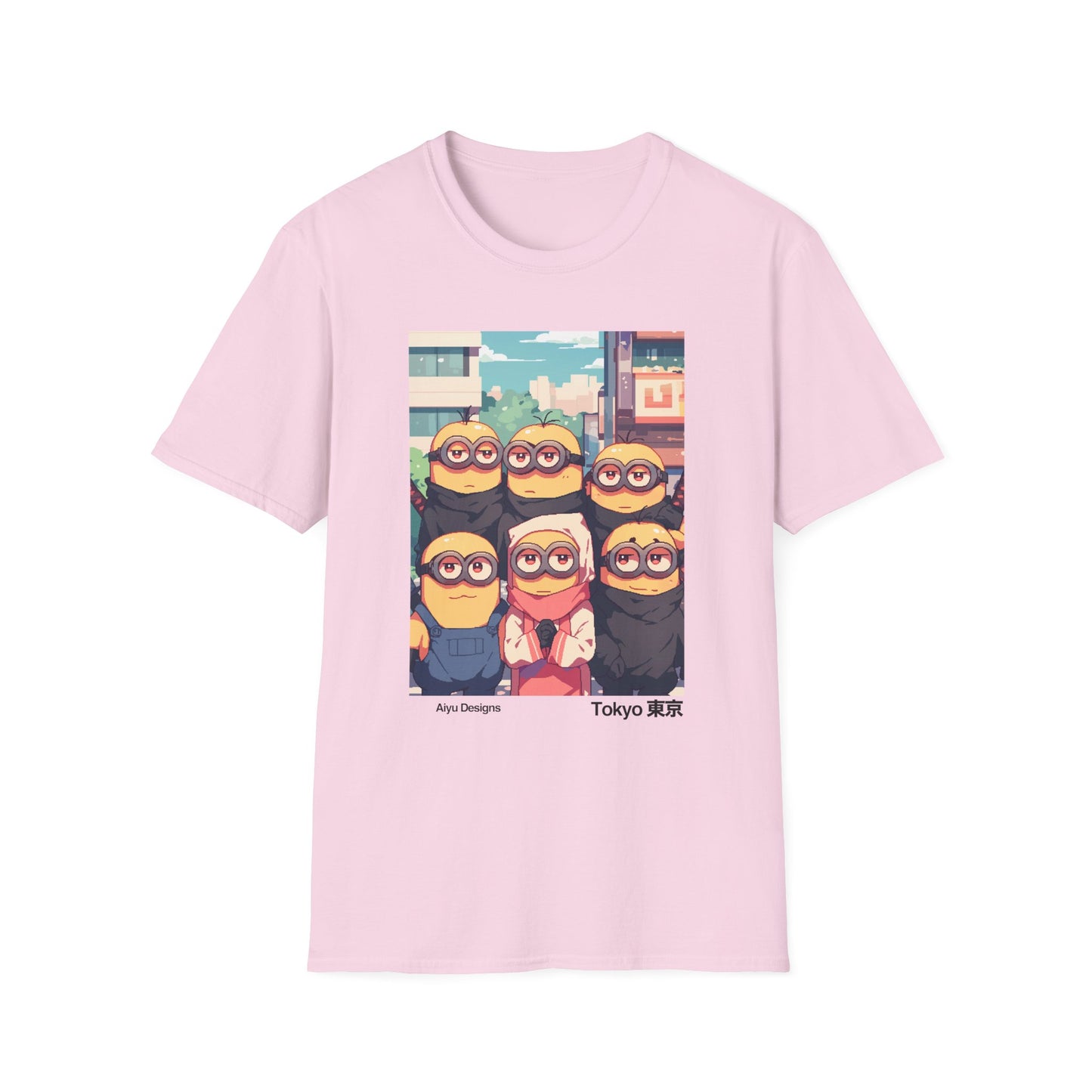 Tokyo Minion T-Shirt, Fun Graphic Tee, Anime Merch, Gift for Fans, Casual Wear, Street Style Fashion