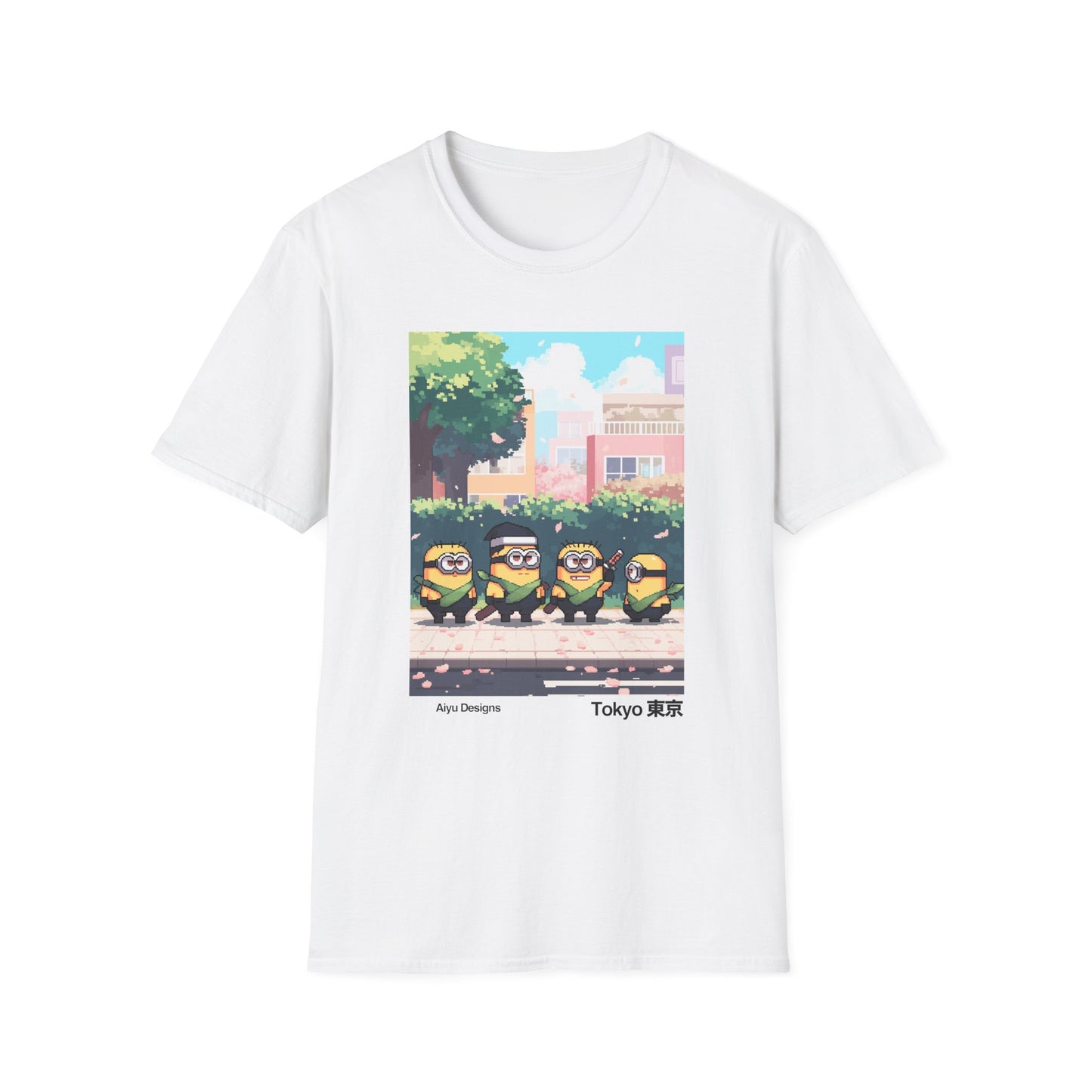 Tokyo Minions Graphic Tee | Fun Unisex T-Shirt for Anime Lovers, Casual Wear, Gift for Friends, Summer Fashion, Graphic Tee