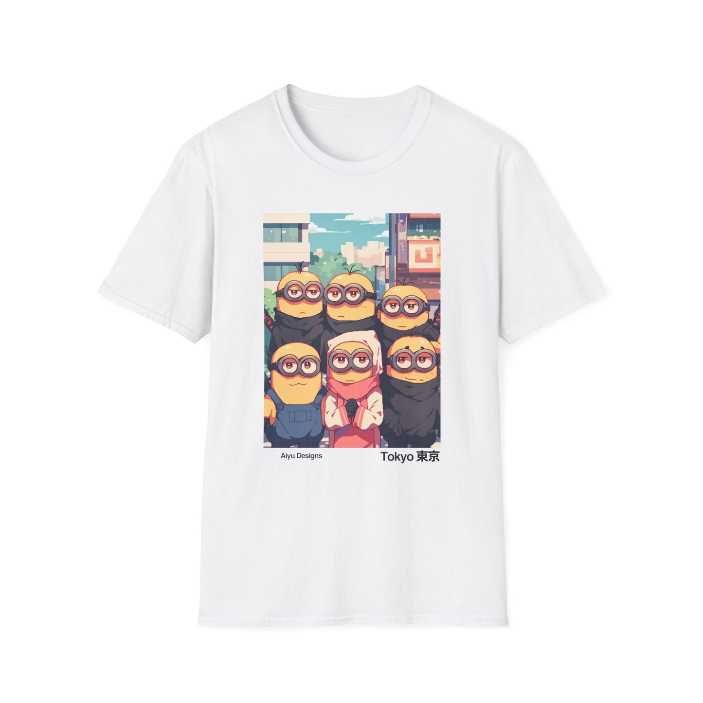Tokyo Minion T-Shirt, Fun Graphic Tee, Anime Merch, Gift for Fans, Casual Wear, Street Style Fashion