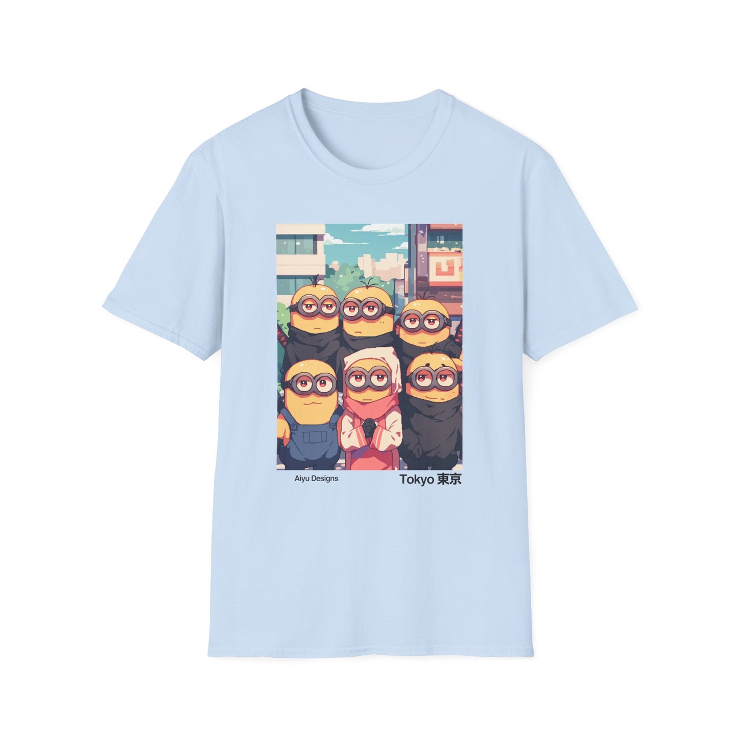 Tokyo Minion T-Shirt, Fun Graphic Tee, Anime Merch, Gift for Fans, Casual Wear, Street Style Fashion
