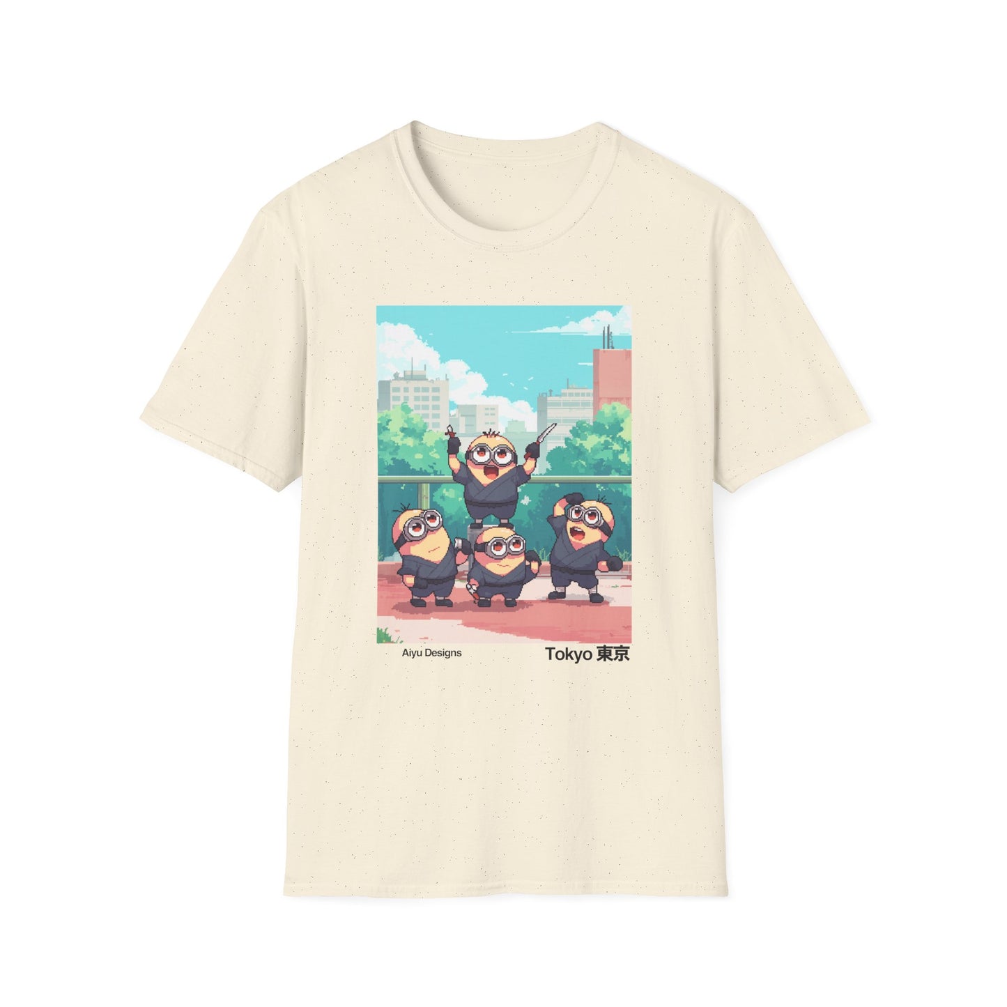 Tokyo Minions Graphic Tee | Fun Unisex T-Shirt for Anime Lovers, Casual Wear, Gift for Friends, Summer Fashion, Graphic Tee